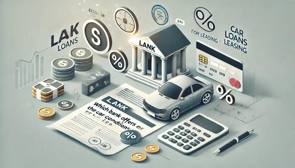 В каком банке самые выгодные условия для автокредита или лизинга?
