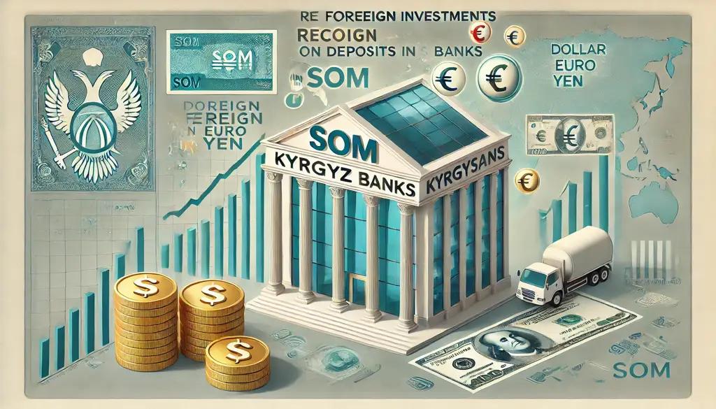 Foreigners have made a record amount of KGS deposits in Kyrgyz banks