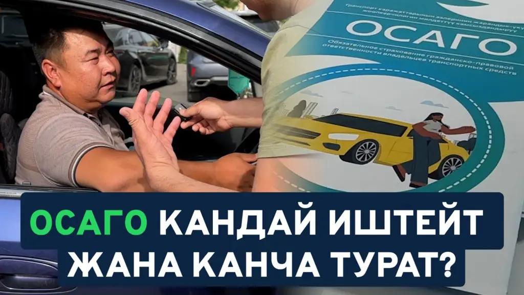 Жаңы эреже: Айдоочулар 1-июлга чейин ОСАГО албаса эмне болот?