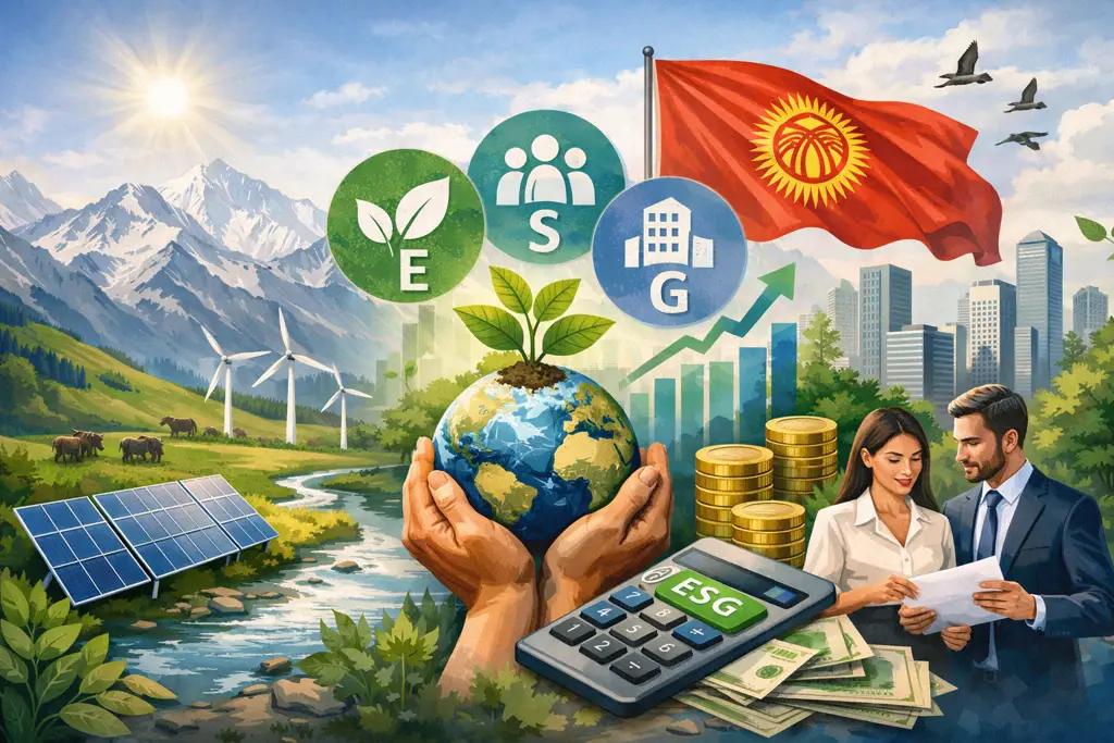Как Национальный банк переводит финансовый сектор Кыргызстана на ESG-рельсы