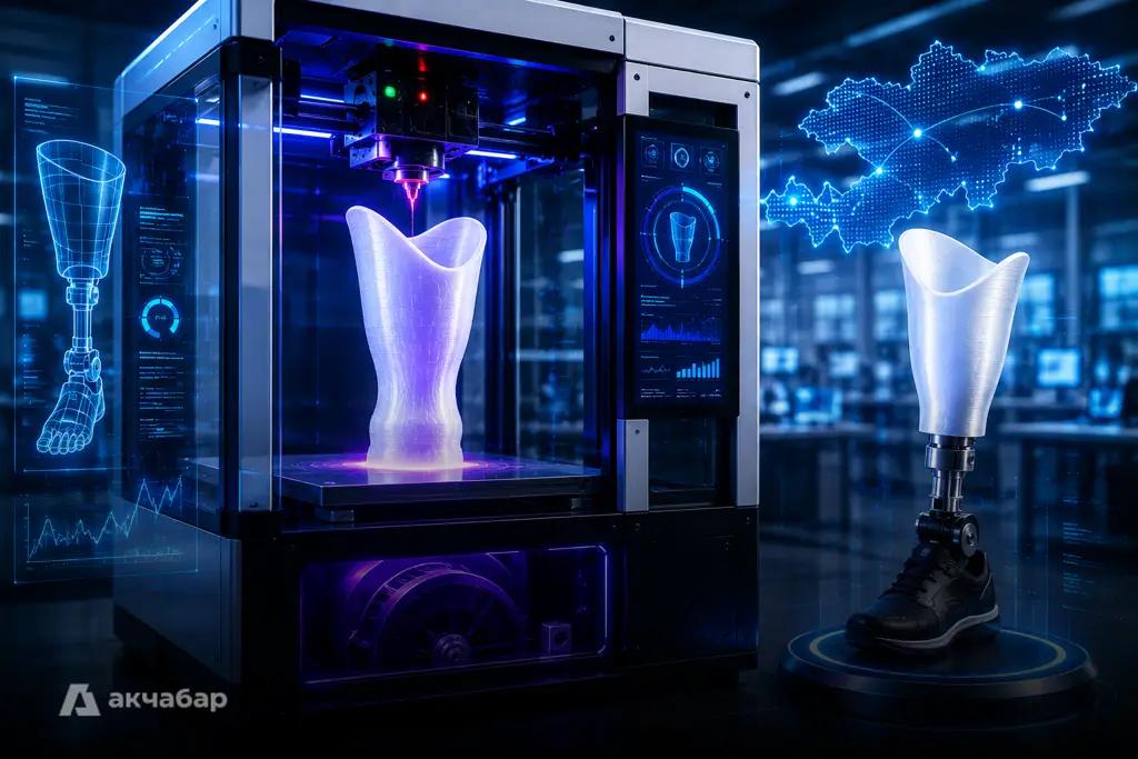 Кыргызстан первым в СНГ запустил 3D-печать протезов: ждать теперь не нужно месяцы