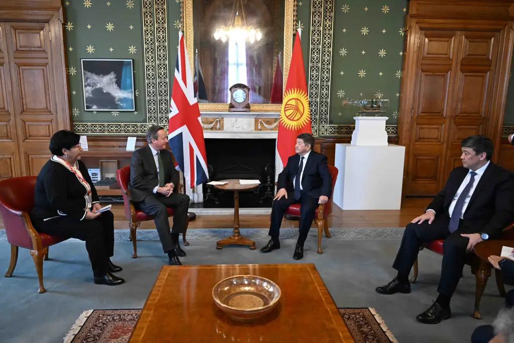 Товарооборот КР и Великобритании вырос на 480%