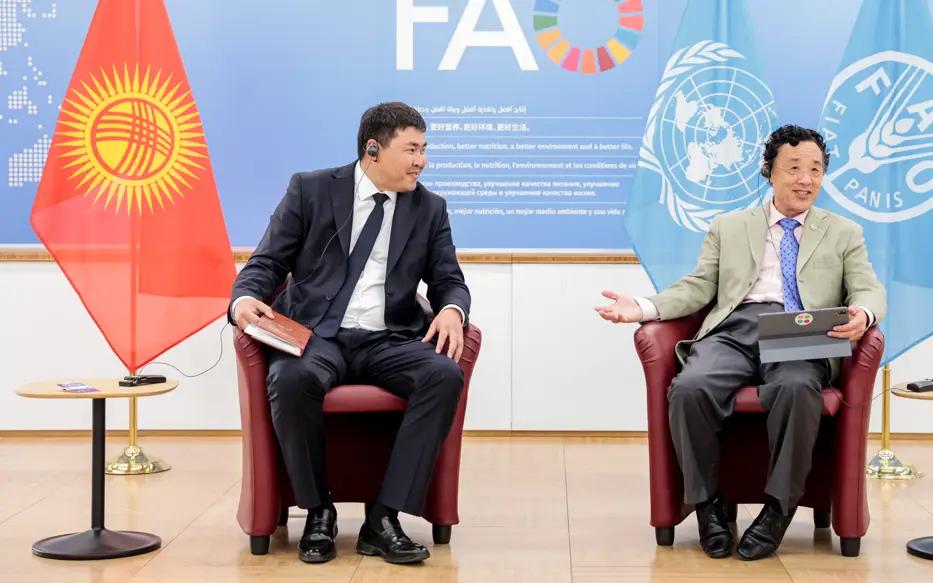 ФАО готова помогать Кыргызстану в управлении водными ресурсами