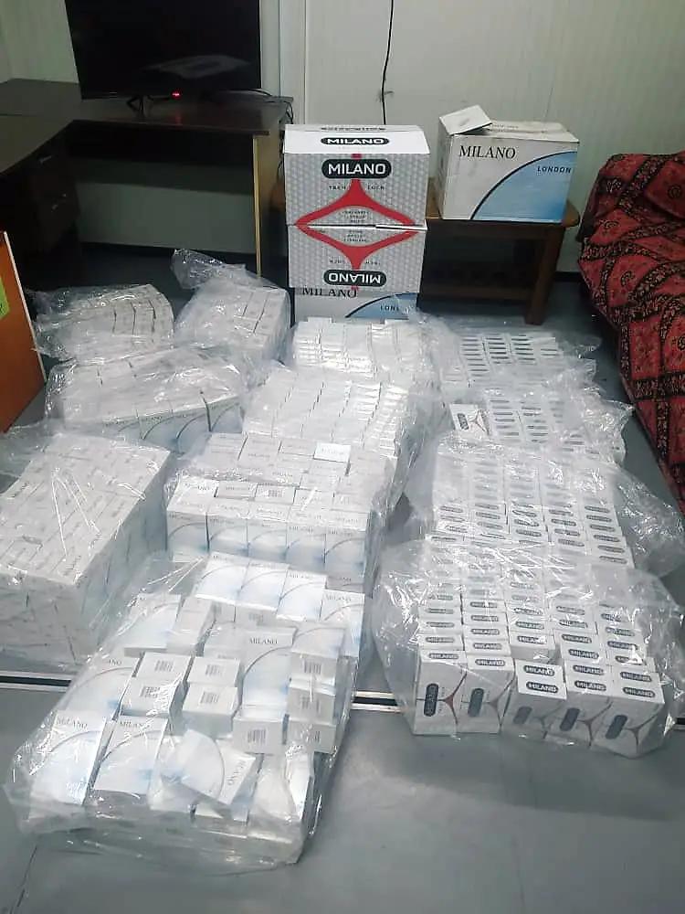 Пресечена контрабанда сигарет более чем на полмиллиона сомов