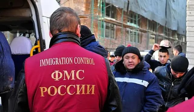 В 2015 году число выданных разрешений на работу мигрантам в РФ снизилось вдвое
