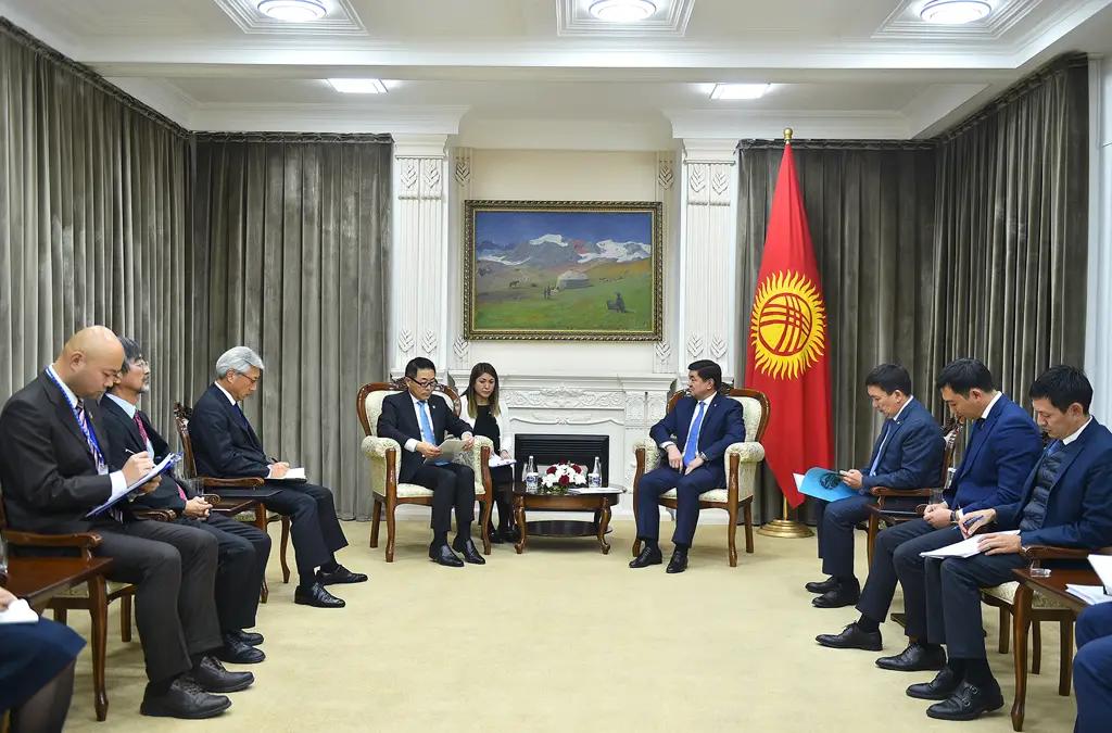 Абылгазиев обсудил перспективы сотрудничества с главой делегации JICA