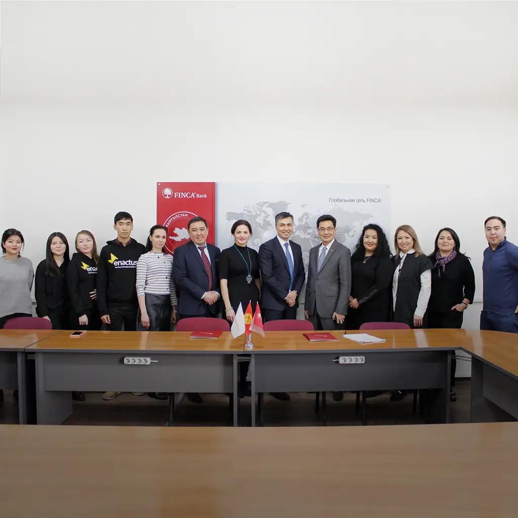 «FINCA Банк» стал партнером Enactus Kyrgyzstan