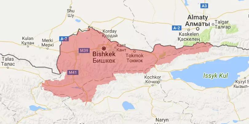 Отдельные территории Чуйской области перейдут Бишкеку