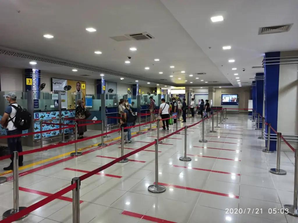 В Бишкек из России вернулись кыргызстанцы