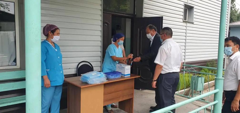 В Оше отремонтировали отделение межобластной клинической больницы