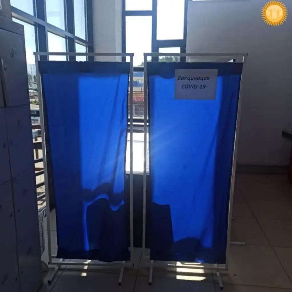 В КР развернули 847 дополнительных временных прививочных пунктов