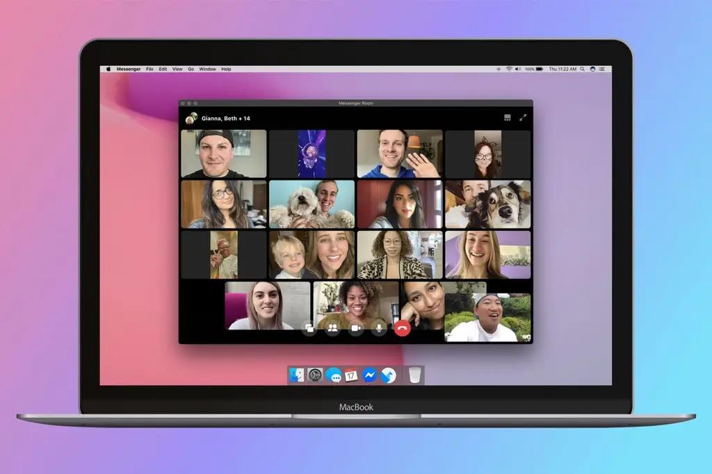 Facebook представила сервис для групповых видеозвонков