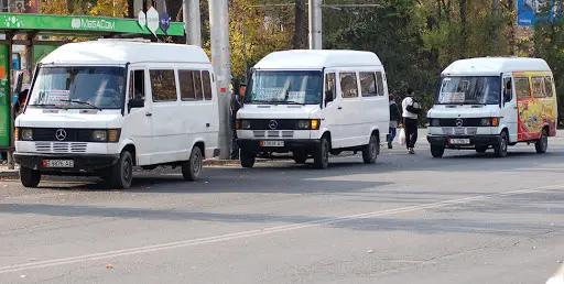 Водителей маршруток оштрафовали более чем на 92 тысячи сомов