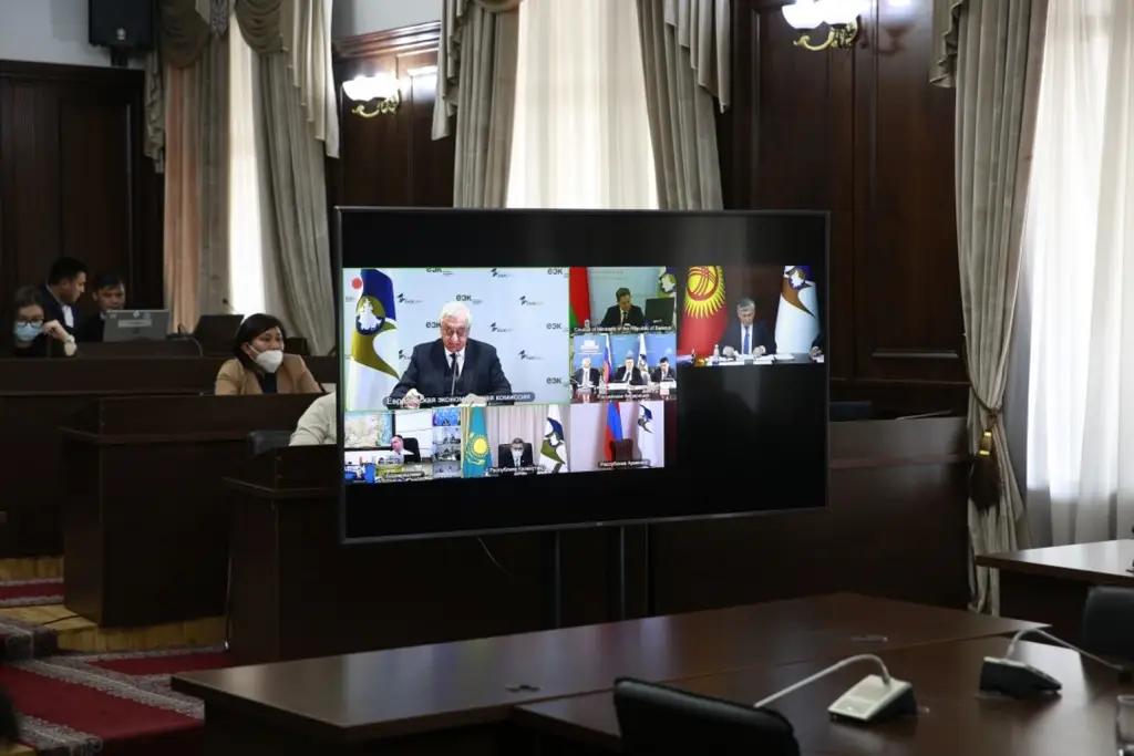 Состоялось первое заседание ЕЭК под председательством Кыргызстана