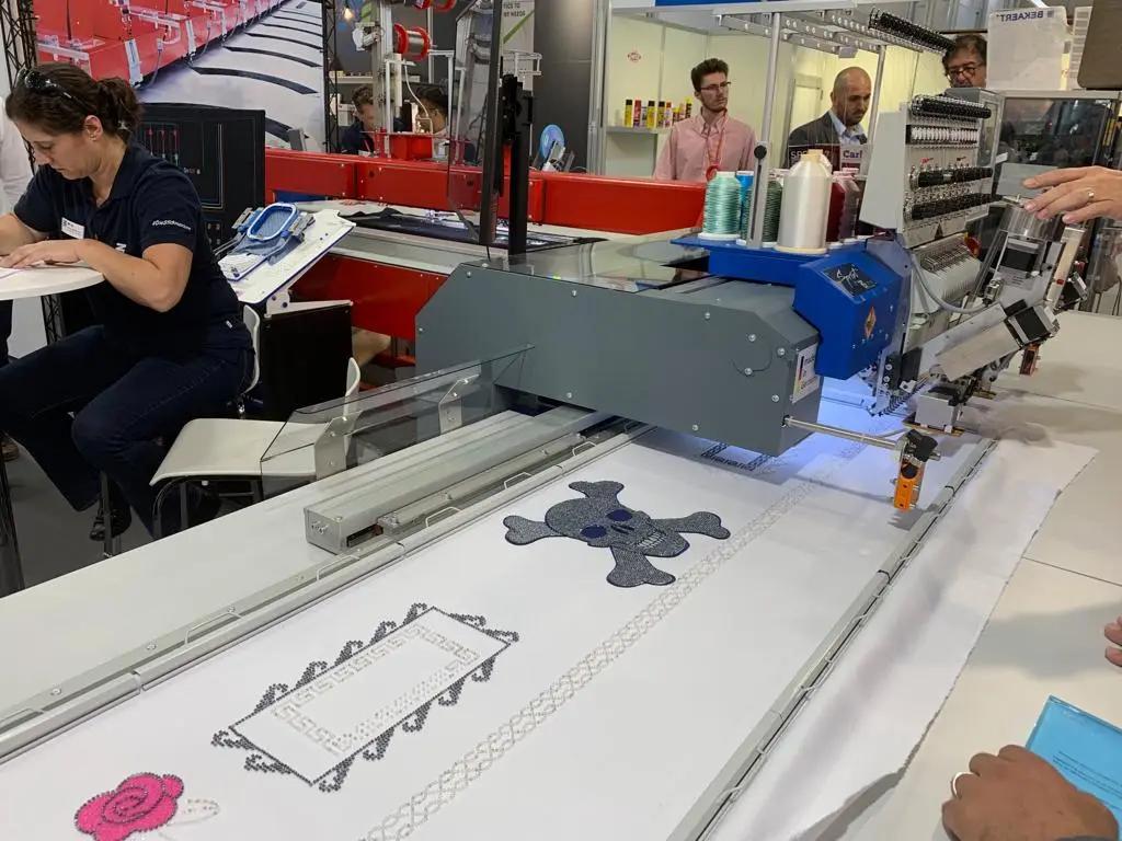 Швейники из КР приняли участие в выставке ITMA в Барселоне