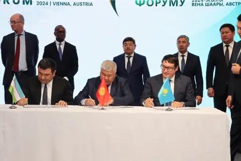 Кыргызстан, Казахстан и Узбекистан подписали соглашение по Камбар-Ате-1