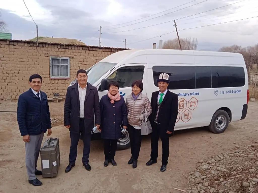 В Кочкорском районе начал работать мобильный ЦОН