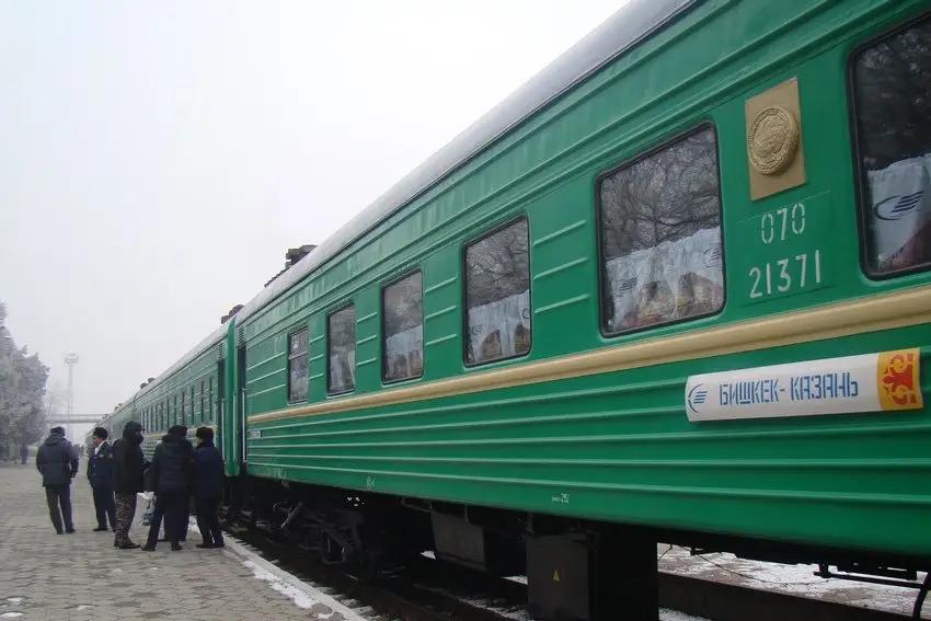 Кыргызстан возобновляет движение международных пассажирских поездов