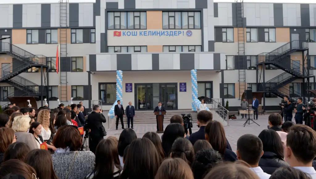 В этом году в Бишкеке за 5 месяцев было построено 15 школ — Жапаров