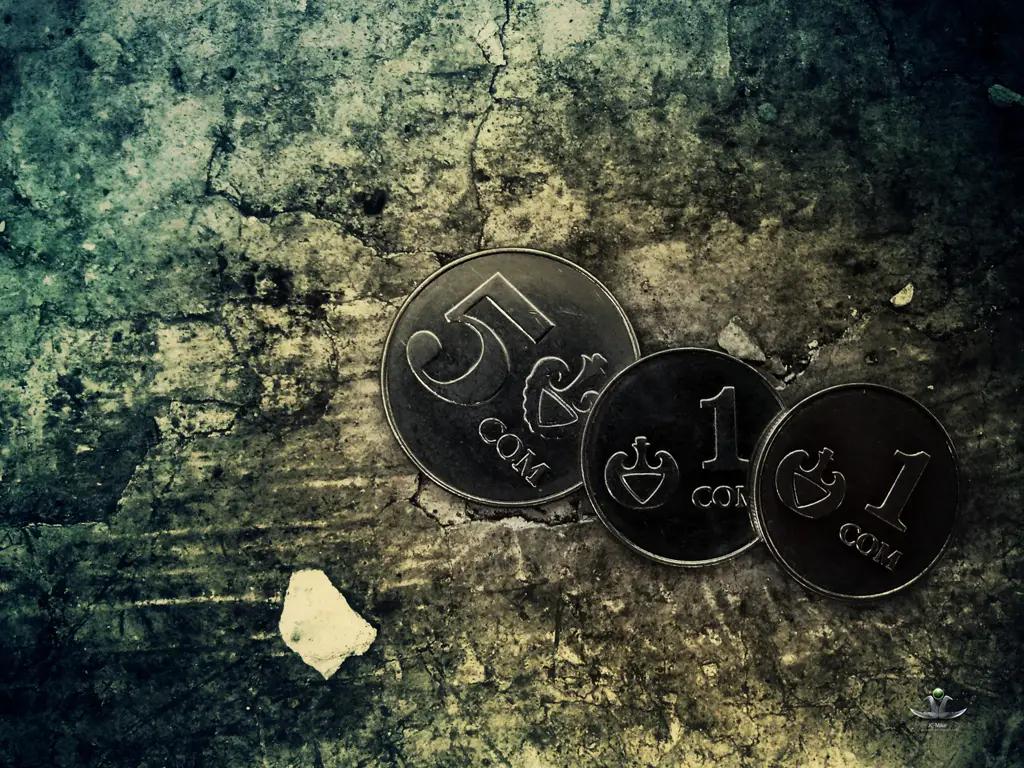 Сом укрепился к рублю на 1.64%. Курсы валюты Нацбанка