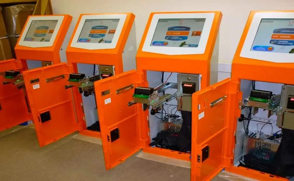 В Кыргызстане насчитывается 8.8 тысячи платежных терминалов