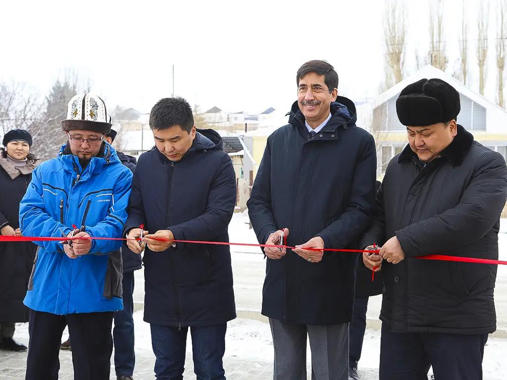 Компания MegaCom и Университет Центральной Азии открыли новый парк в Нарыне