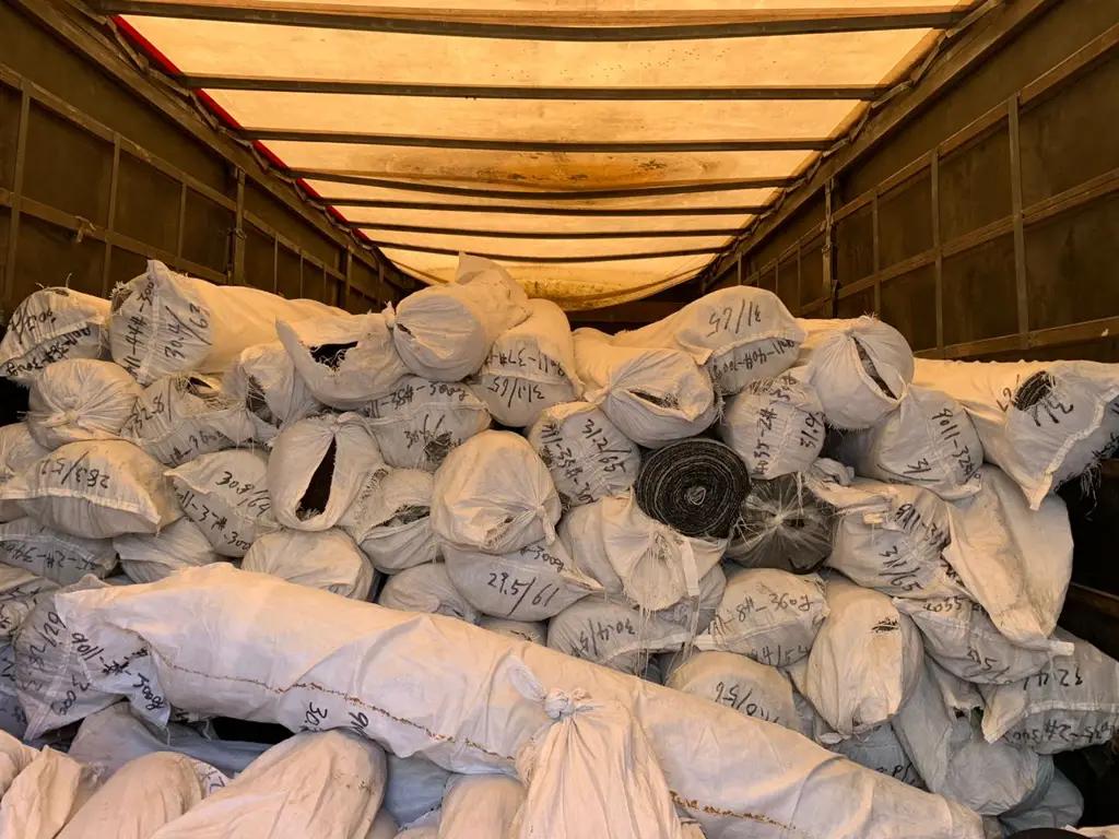 ЖДТ «Северная» выявила факт незаконного ввоза более 26 тонн ткани