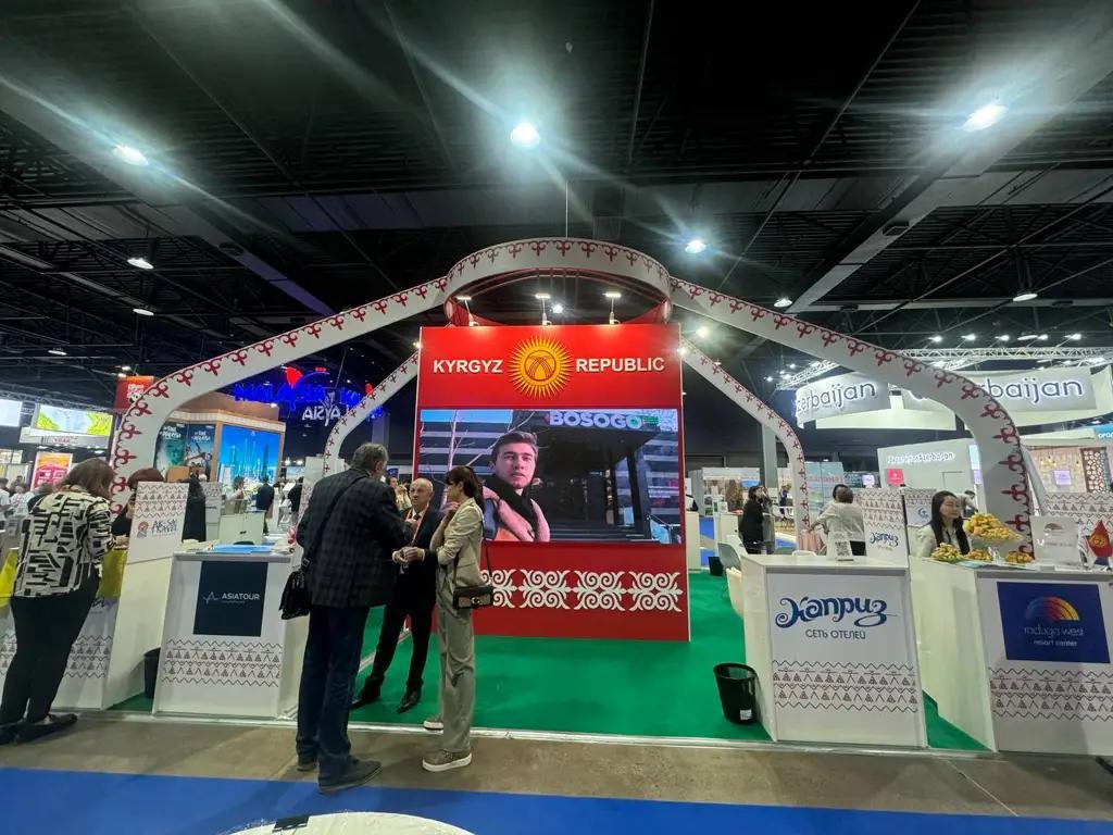 Иссык-Куль – одно из самых популярных направлений на выставке в Казахстане