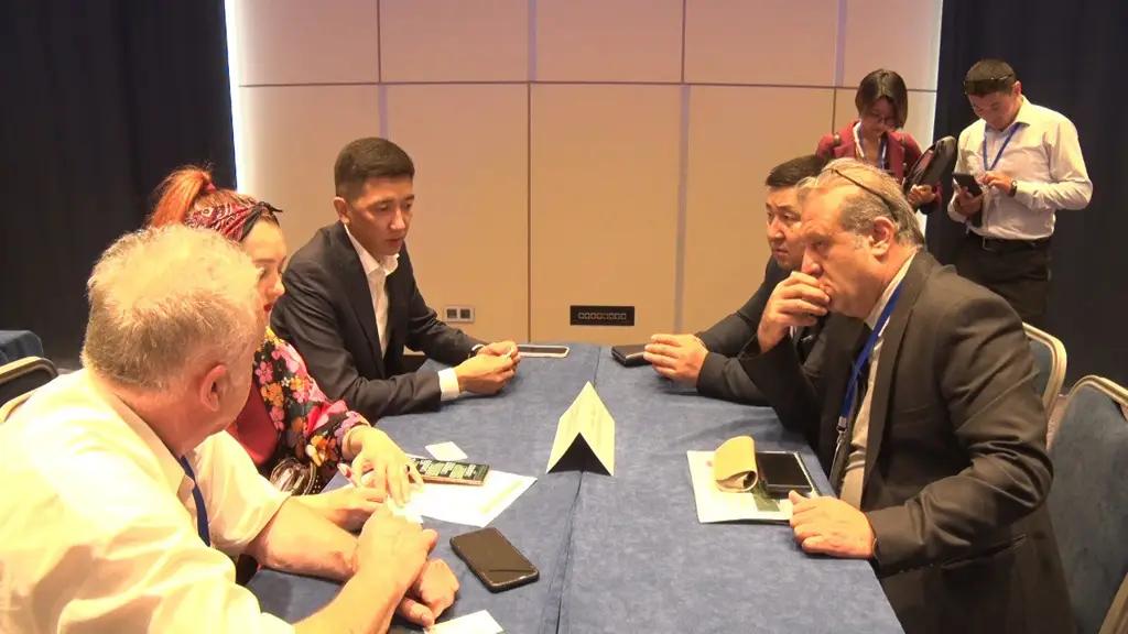 Предприниматели КР презентовали свои компании делегации из ОАЭ