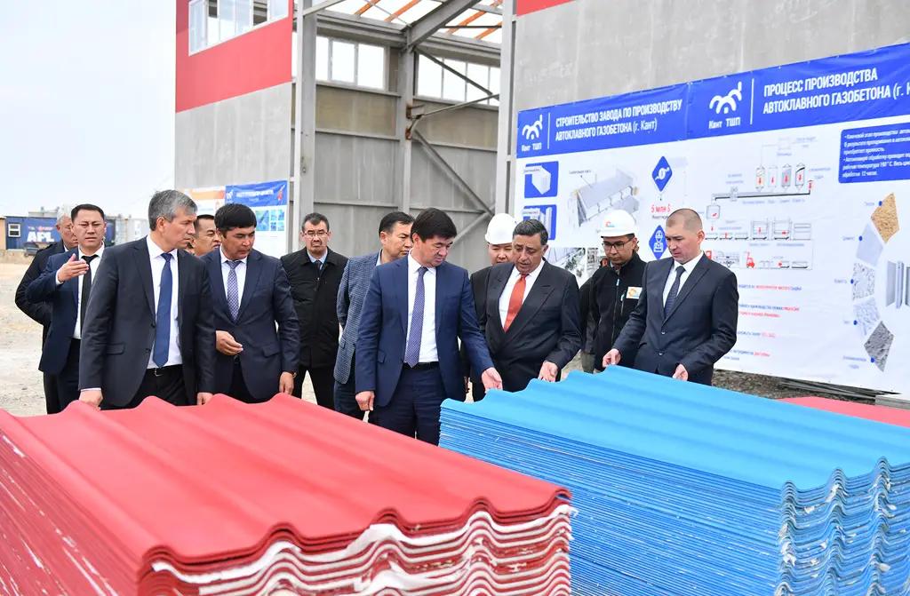 В 2020 году в Кызыл-Кие заработает шиферный завод