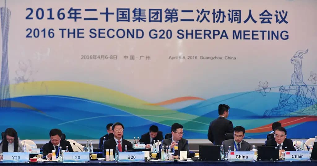 Китай приостановил работу антикоррупционной группы G20