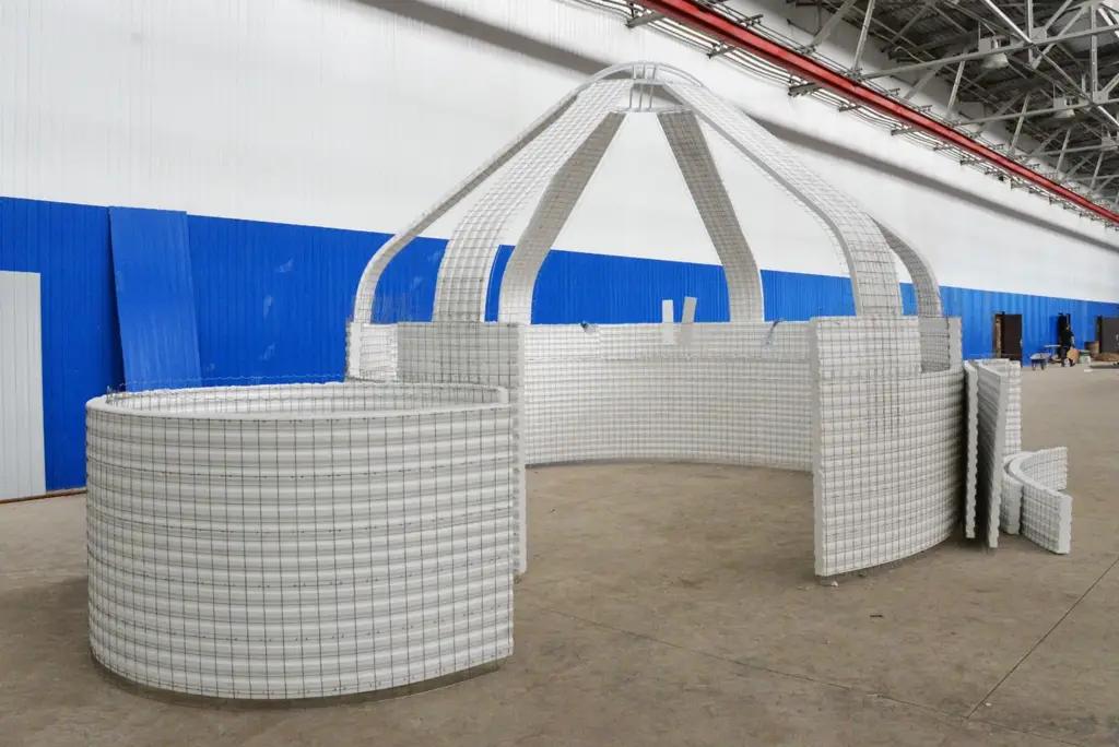 Бетонные юрты, и не только. Новую продукцию представила «дочка» КИ