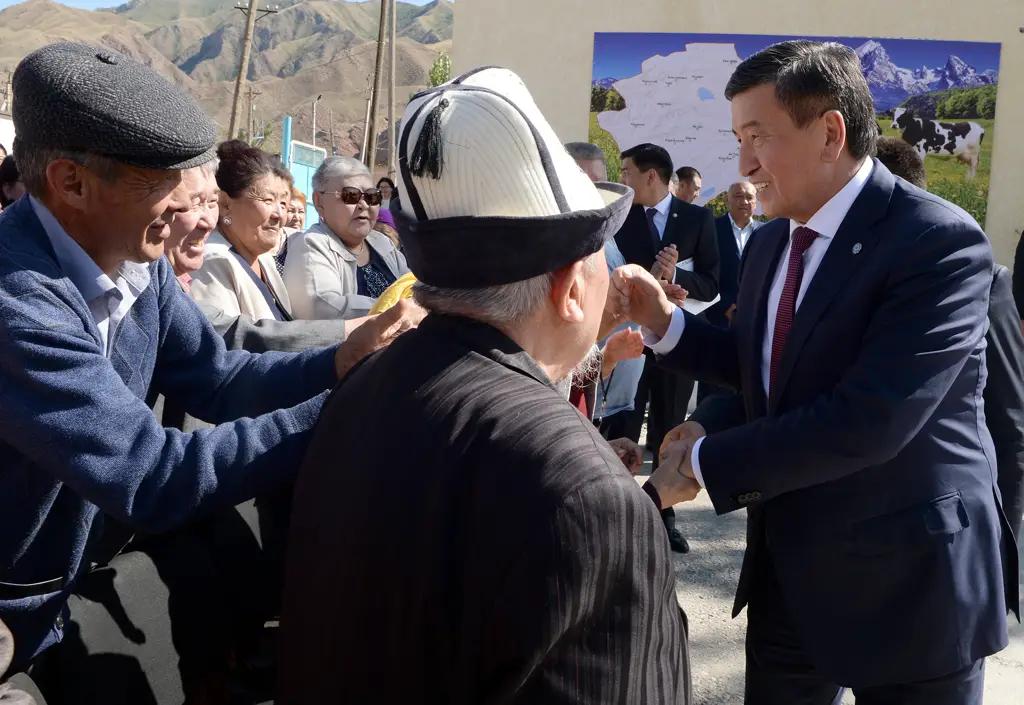 Развитие регионов направлено на расширение экспортного потенциала — Жээнбеков