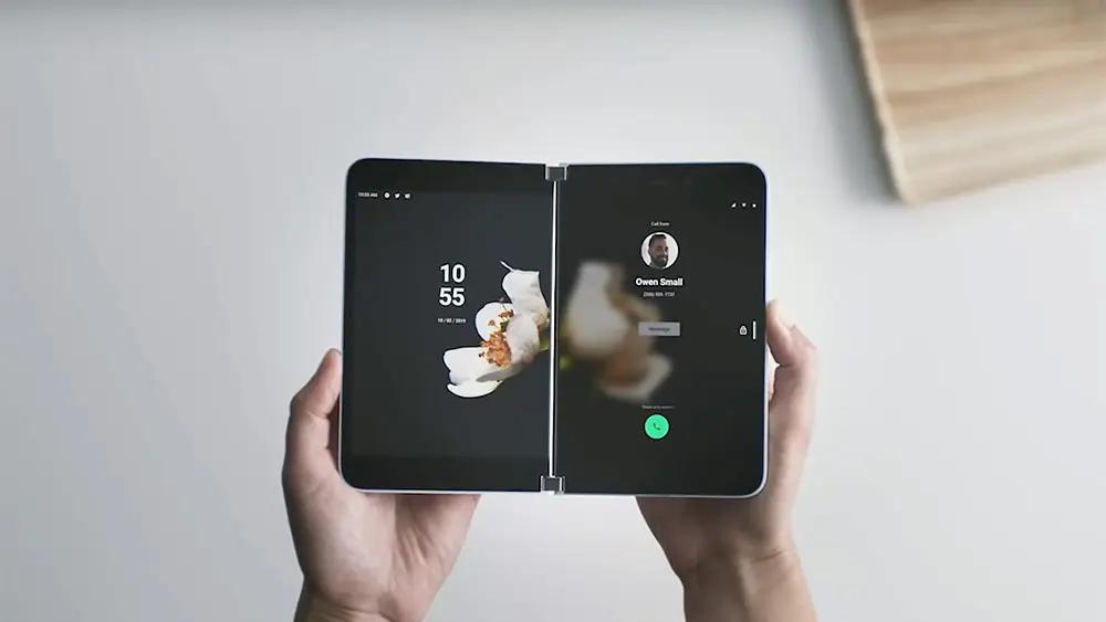 Microsoft вернулся к выпуску смартфонов с двухэкранным гаджетом