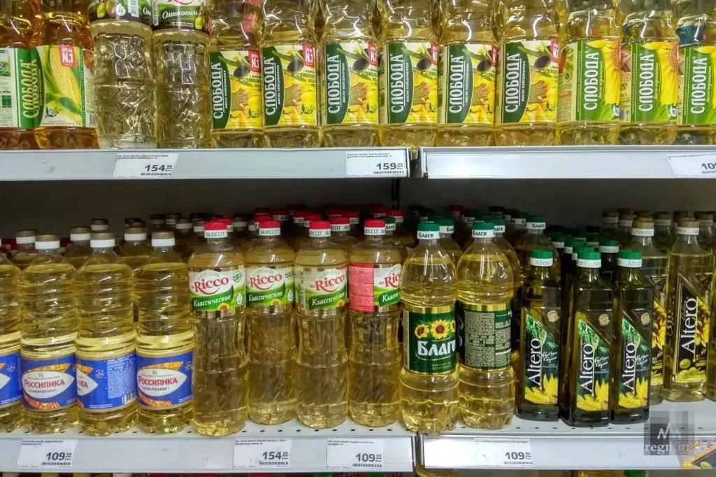 В КР растительное масло подешевело на 5.4% за месяц