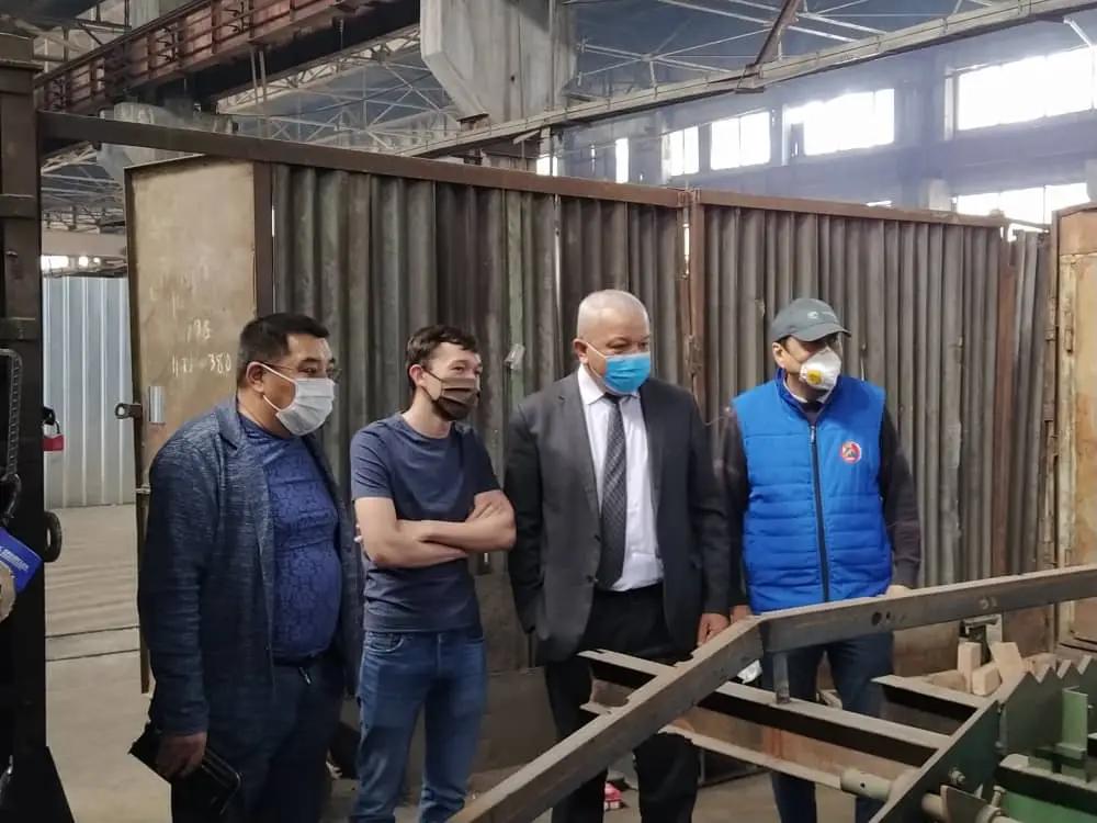 Бишкекский завод имени Фрунзе возобновил работу