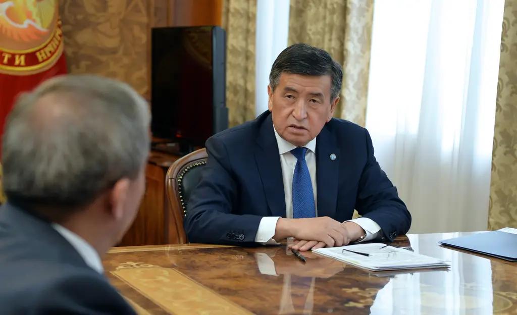 Президент КР: В условиях ЧП особое внимание нужно уделить продовольственной безопасности