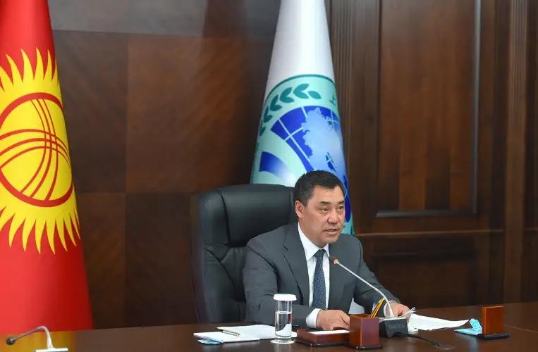 Жапаров предложил активизировать работу по созданию Банка и Фонда развития ШОС