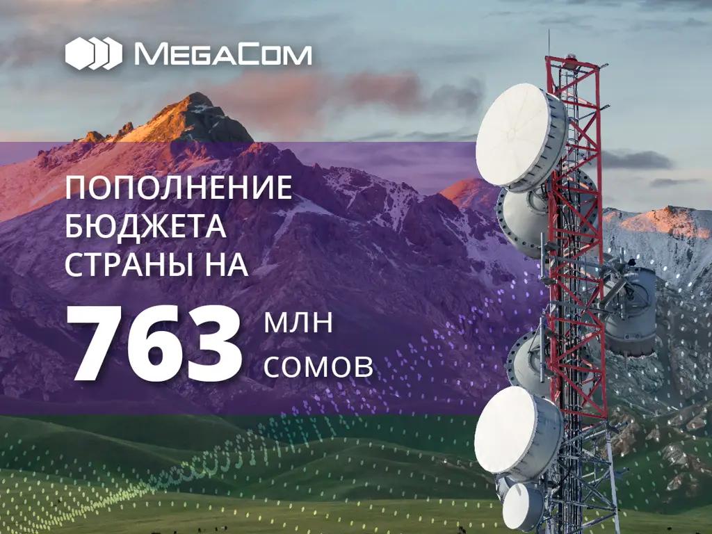 В 2021 году MegaCom пополнил бюджет КР на 763 млн сомов за счет покупки частот