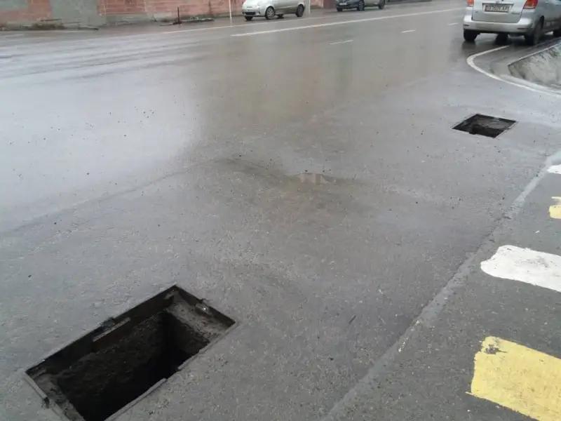 В Бишкеке решеток и люков наворовали на 1 млн сомов