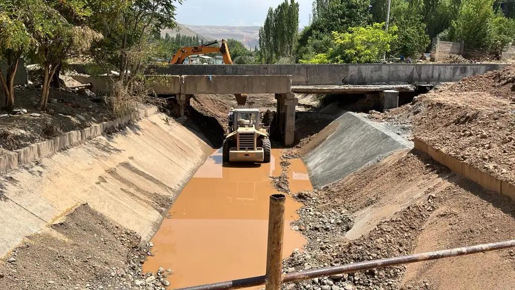 Все ирригационные каналы в Ошской области восстановлены после паводков