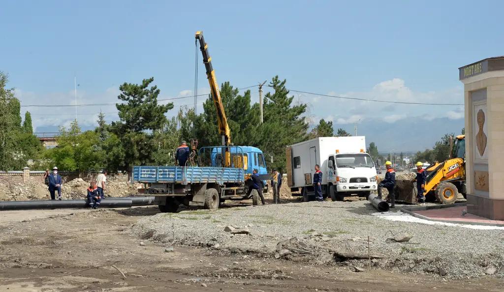 Ремонт дороги в Караколе завершат до 1 ноября