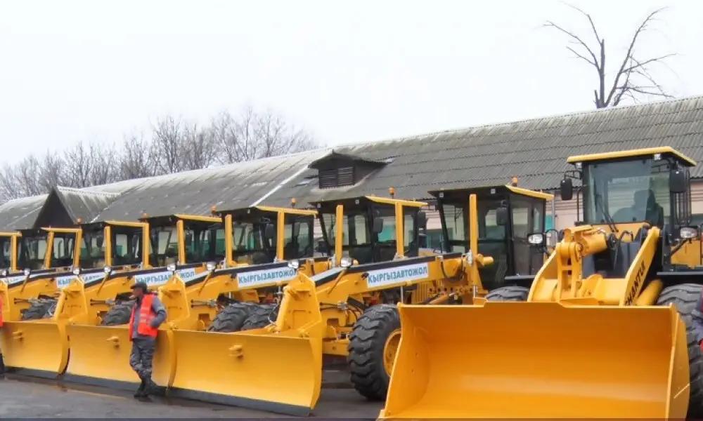 «Кыргызавтожол» обновил дорожно-строительную технику