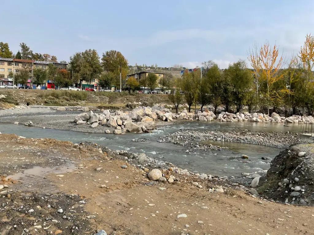 На озеленение и благоустройство берегов реки Ак-Бууры выделено 252 млн сомов