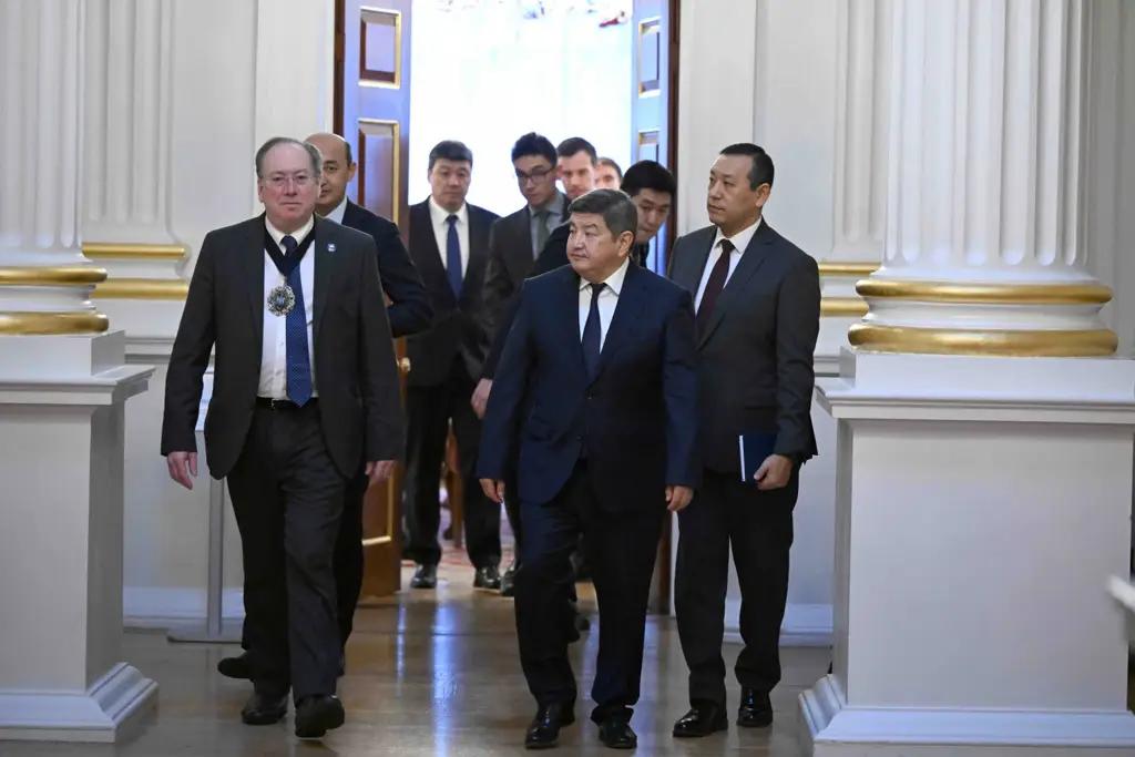 Глава кабмина встретился с главой корпорации City of London