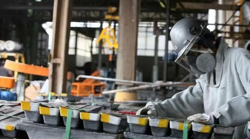 Объем произведенной промпродукции в Кыргызстане снизился на 17.9%