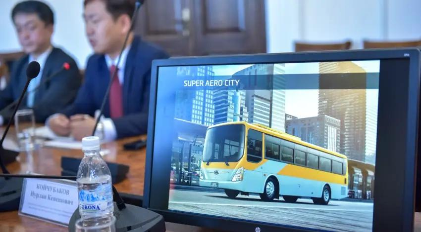 На покупку новых автобусов было выделено более 300 млн сомов