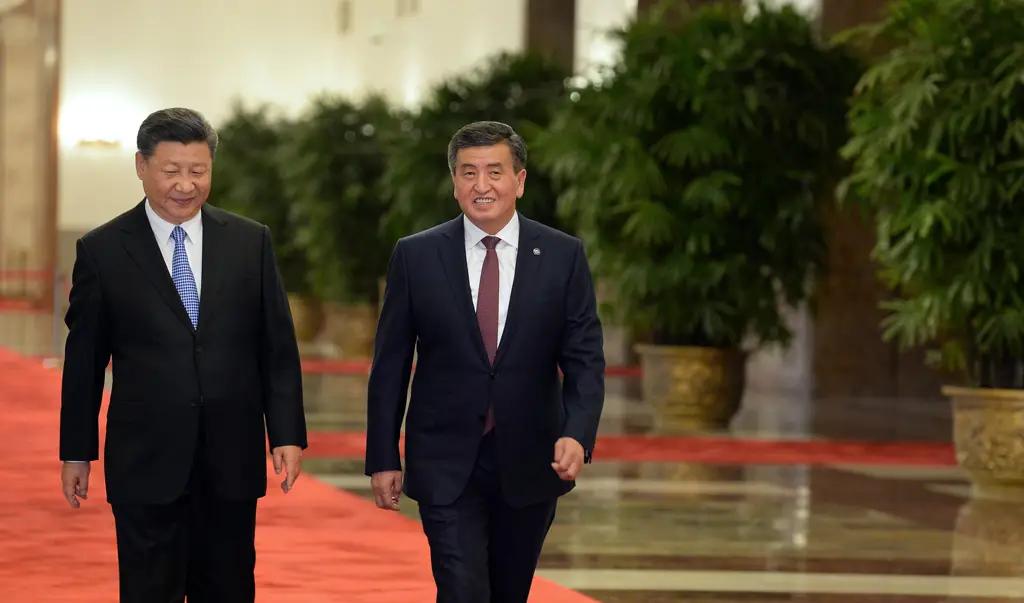 Во время речи президента отключилась трансляция: как проходит встреча Жээнбекова и Цзиньпина