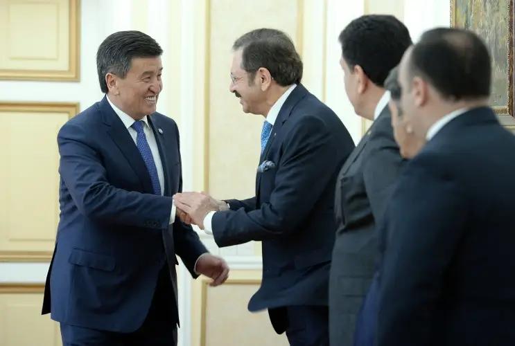 Президент встретился с председателем Cоюза торговых палат и товарных бирж Турции