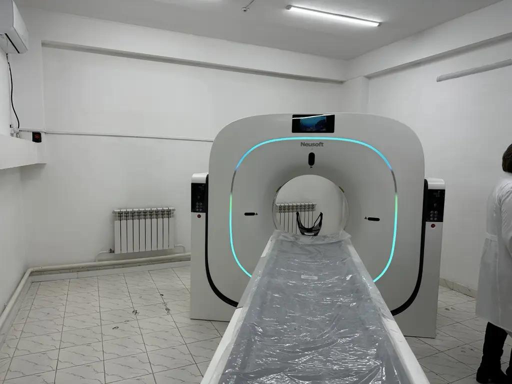 Новый центр компьютерной томографии открыли в Узгенском районе